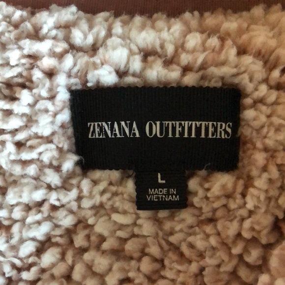 Zenana Outfitters Sherpa Teddy Pullover with pockets szL - Picture 3 of 11